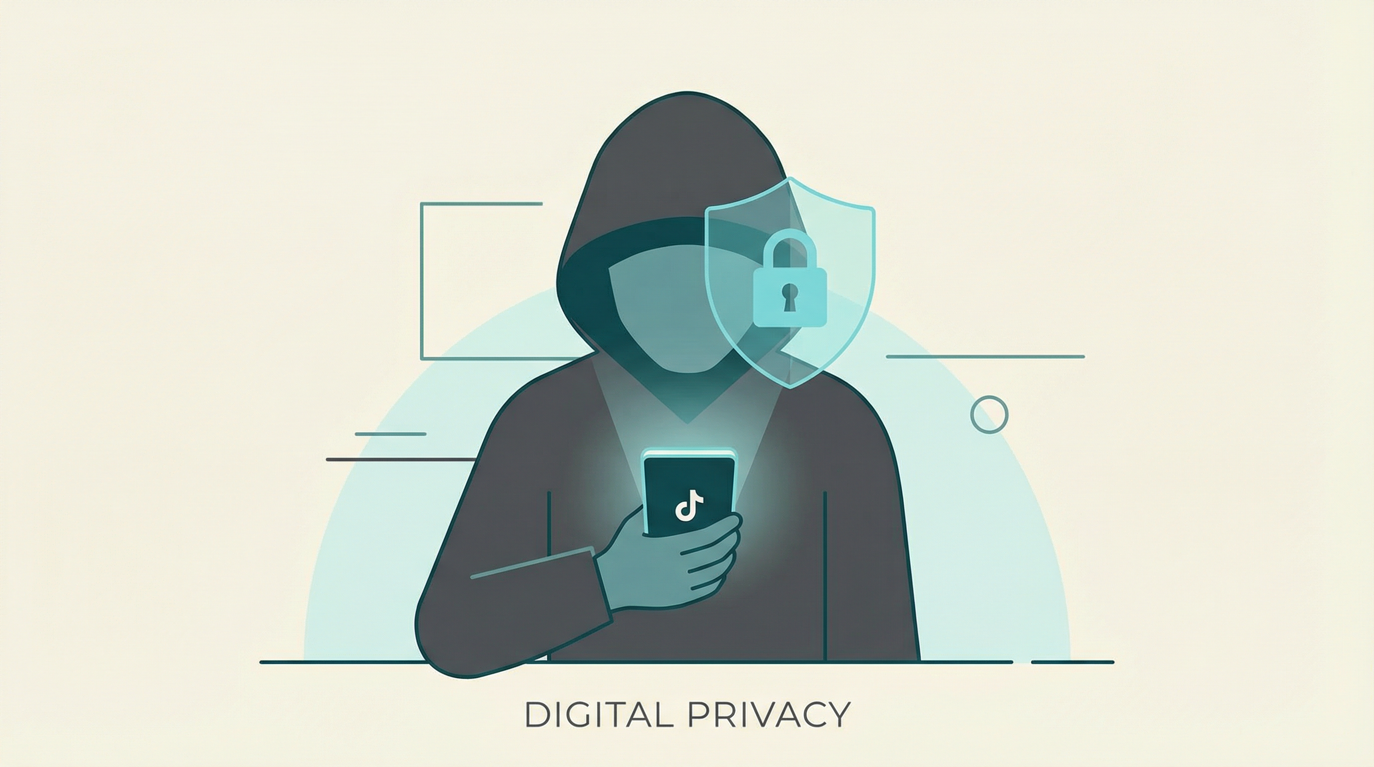 Anonymous TikTok Story Viewing - Privacy Protection Concept